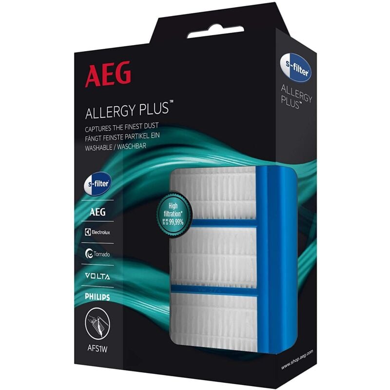foto del prodotto aeg filtro lavabile allergie plus afs1w originale aspirapolvere 43675507319599019205