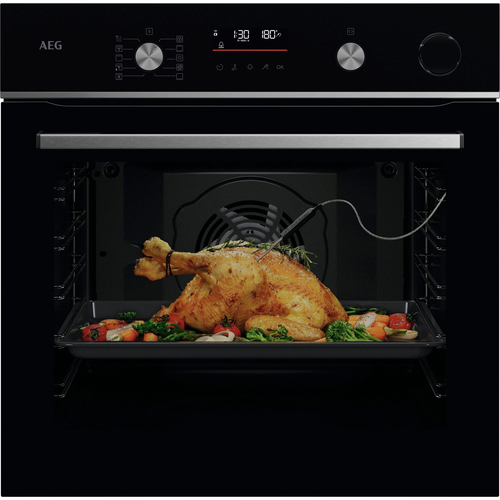 foto del prodotto aeg gr6pb53fsb forno elettrico da incasso 72 l multifunzione vapore pirolitico 3380w wi fi classe a nero