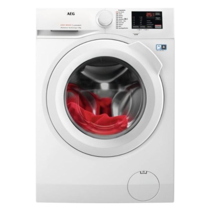 foto del prodotto aeg l6fbi945 serie 6000 lavatrice carica frontale prosense gentlecare classe energetica b capacita di carico 9 kg centrifuga 1400 giri prosense motore inverter apertura extra large
