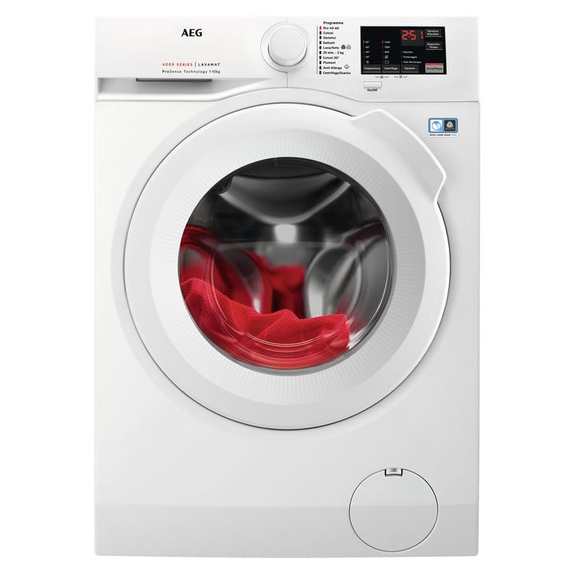 foto del prodotto aeg - lavatrice l6fbi145 10kg 1400 giri classe a caricamento frontale bianco