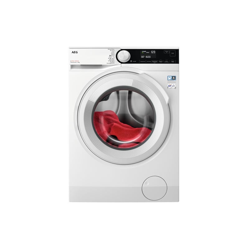 foto del prodotto aeg lr7d96cw. tipo di carica caricamento frontale. capacit cestello 9 kg, classe di efficienza della centrifuga b, silenziosit centrifuga 76