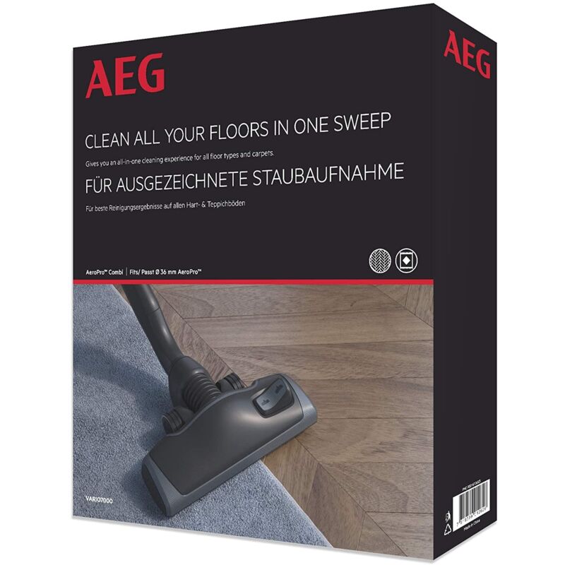 foto del prodotto aeg pennello combinato per tutti i tipi di pavimenti per aspirapolvere 9001670653
