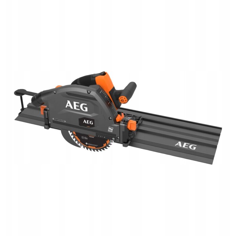 foto del prodotto aeg sega ad immersione 18v brushless guida 152 cm senza batteria n caricatore bks18pbl 0