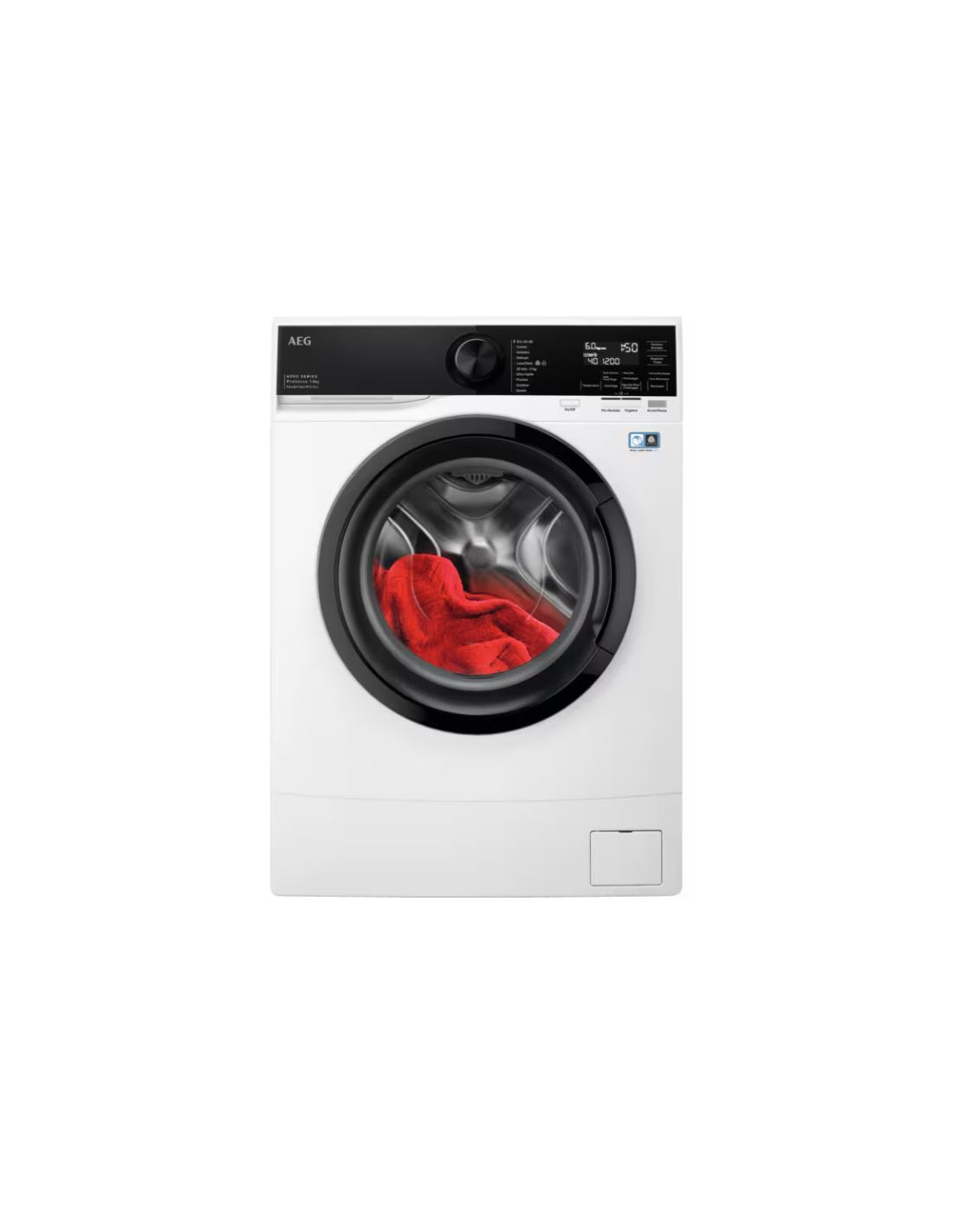 foto del prodotto aeg serie 6000 l6se62s lavatrice slim a carica frontale