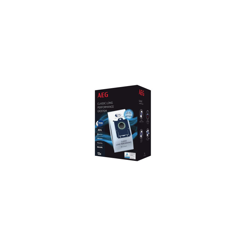 foto del prodotto aeg set di 12 s bag classic long performance borse per acchuum chilsuum electrolux philips tornado 9001688242