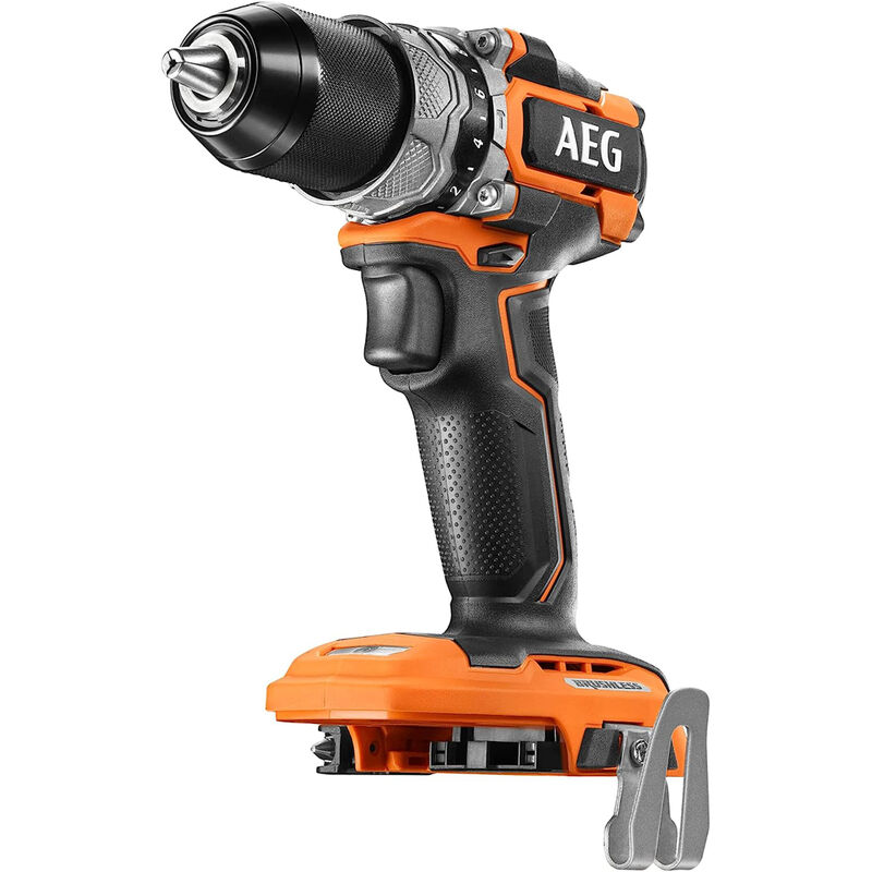 foto del prodotto aeg trapano a percussione 2batterie compatto 18v brushless bsb 18sbl 202c