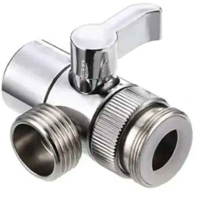 foto del prodotto aeratore con deviatore in ottone cromato cromo