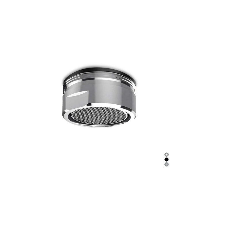 foto del prodotto aeratore maschio 24x1 nichel spazzolato in bli dh