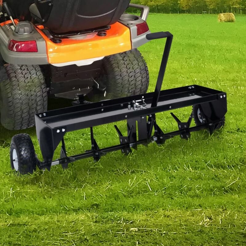 foto del prodotto aeratore per prato per trattorino tagliaerba 102 cm vidaxl