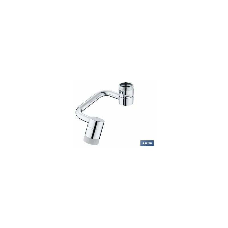 foto del prodotto aeratore per rubinetto con estensione girevole metrica 24 9x6x2,5 cm