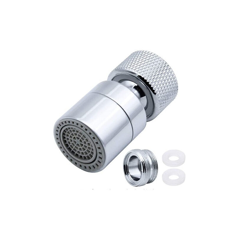 foto del prodotto aeratore per rubinetto girevole a 360 ymyny per risparmio idrico