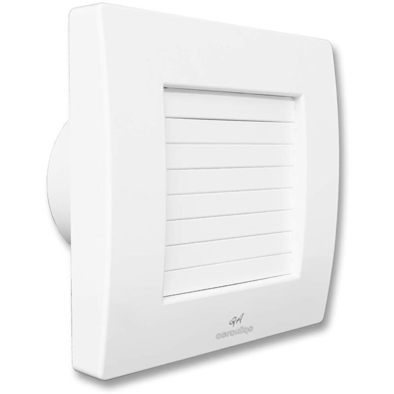 foto del prodotto aerauliqa qa100 di aspiratore assiale diam.99mm 11w 83m3 h cod. 000540 con alette interne automatiche