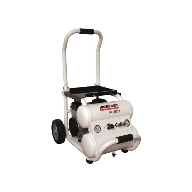 foto del prodotto aerfast ac24016 compressore d aria oil free discreto 1500 w 16 l afn0022
