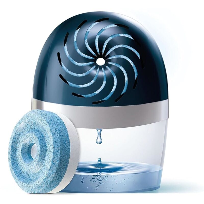 foto del prodotto aero 360 deumidificatore ricaricabile 1 dispositivo e 1 compressa da 450 g , assorbe l umidit , previene la condensa e i cattivi odori,