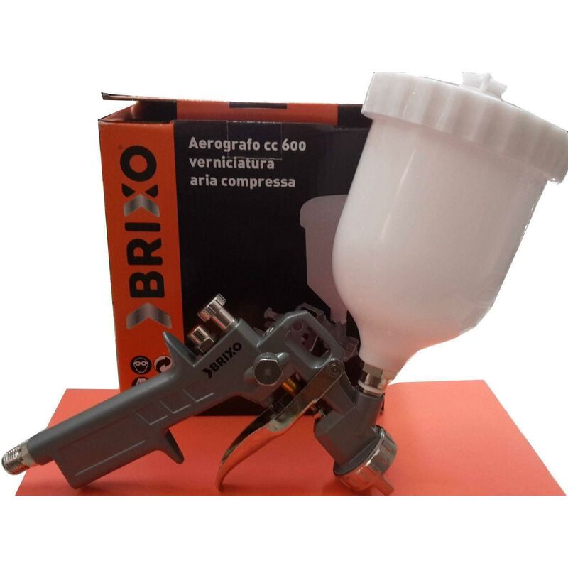 foto del prodotto aerografo con serbatoio superiore cc.600 ugello 1,2 brixo