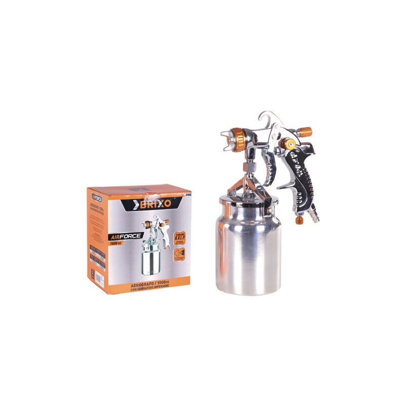 foto del prodotto aerografo pistola spray per verniciare airforce 1000 cc brixo