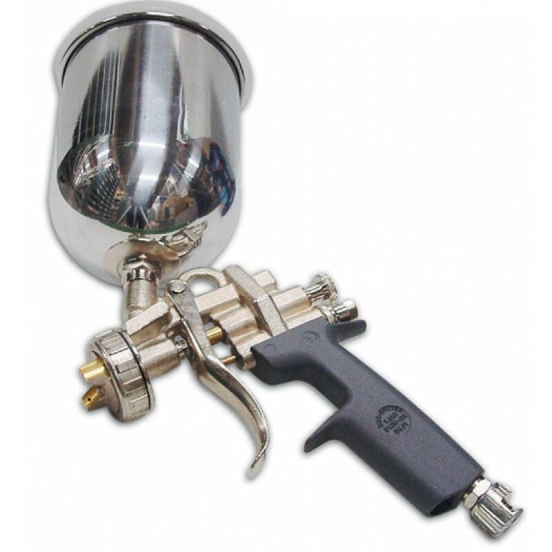 foto del prodotto aerografo superiore walmec urs plus ugello 1,4 mm serbatoio alluminio 500 cc