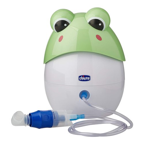 foto del prodotto aerosol chicco 9067 super soft rana verde e bianco