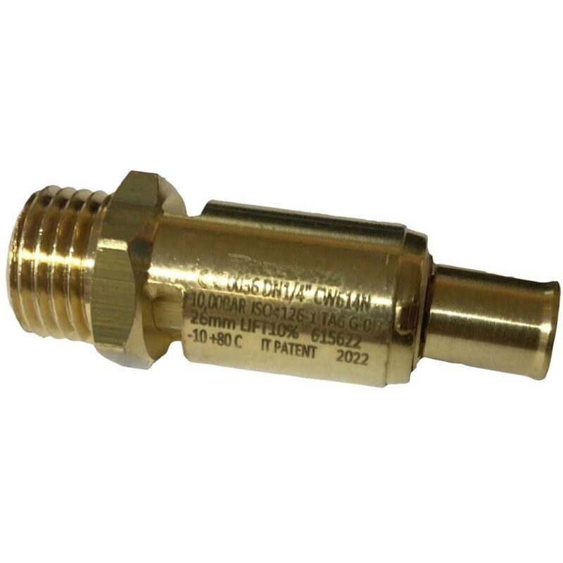 foto del prodotto aerotec 4101064 valvola di sicurezza per aria compressa 1 pz.
