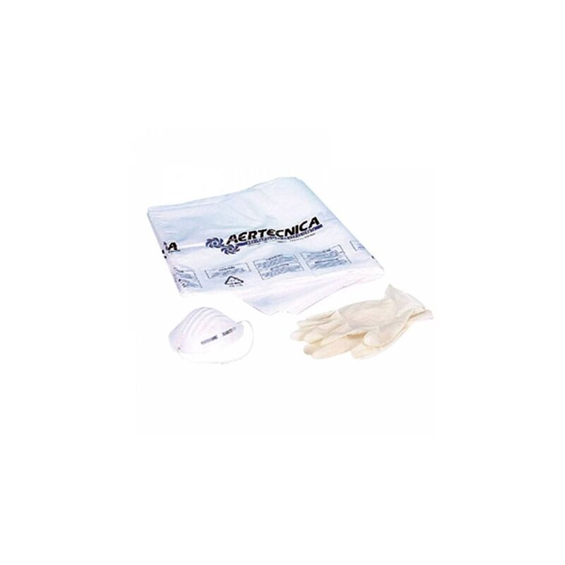 foto del prodotto aertecnica cm812 sacchetti con chiusura per sc20fc, sx20fc, sc30tc, sc40tb, sx40tb, sc60tb, sc70tb, m04 2 conf. pz 10 cm812