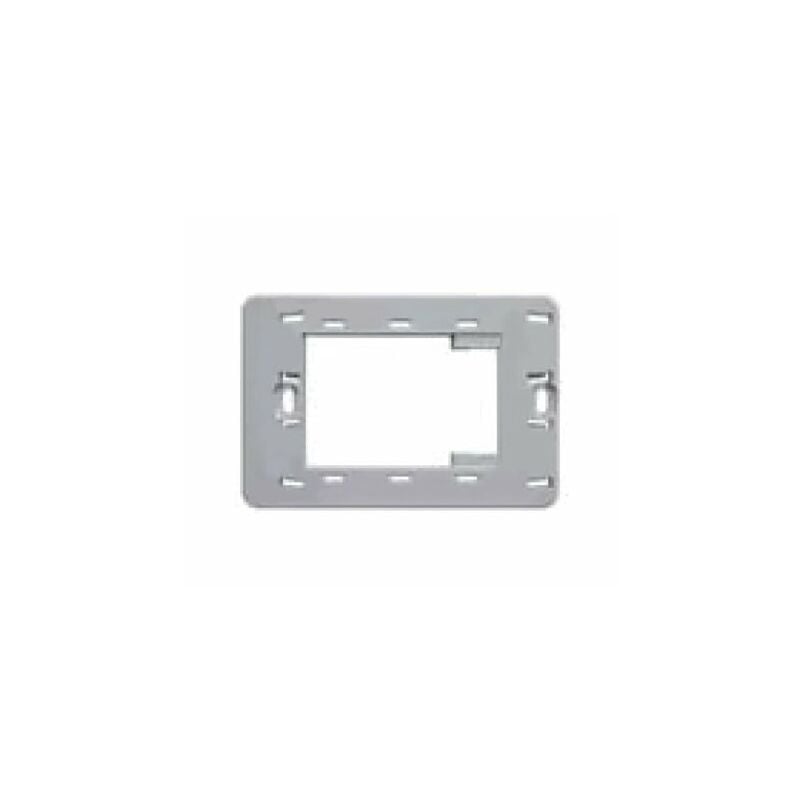 foto del prodotto aertecnica supporto adattatore presa d aspirazione vimar eikon evo grigio metallizzato na401 na401
