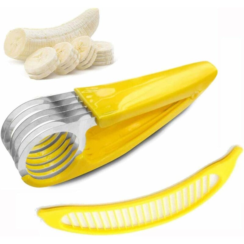 foto del prodotto affettatrice per banane coltello per frutta affettatrice per prosciutto affettatrice per cetrioli affettatrice per frutta pelapatate per insalata pelapatate per banane affettatrice in acciaio inossida