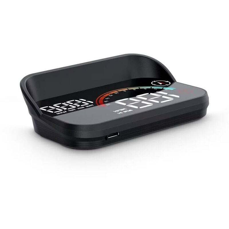 foto del prodotto affichage t te haute de voiture m22, compteur de vitesse gps, affichage de la vitesse et de l heure, tachym tre intelligent gps, km h, mph, pour tous