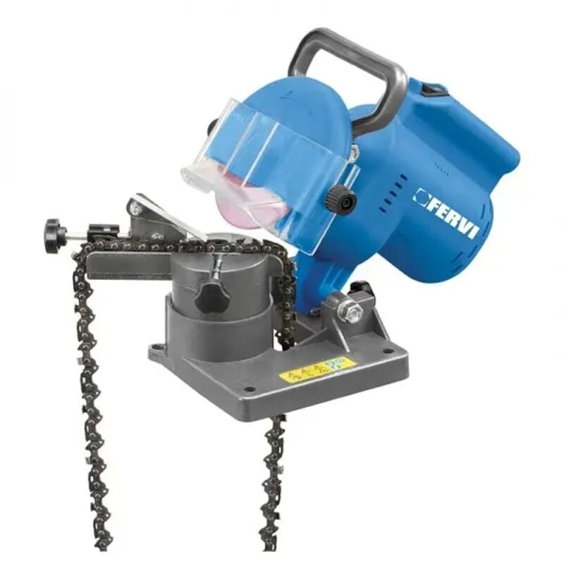 foto del prodotto affilacatene affilatrice motosega elettrico 250w 230v fervi 0502