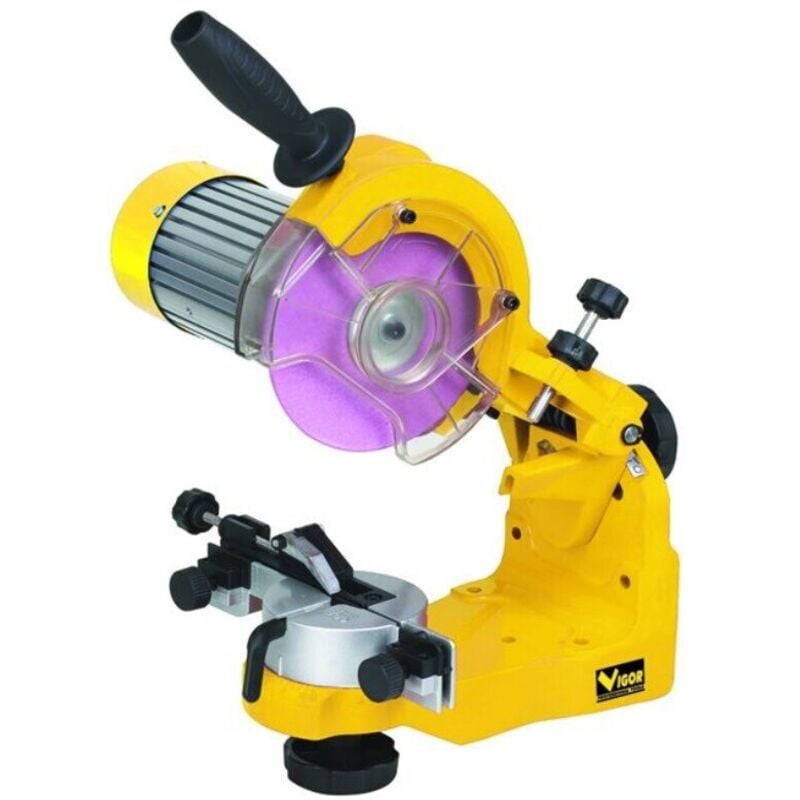 foto del prodotto affilacatene elettrico vigor vac 230 watt 230 affila catene vigor 4714010