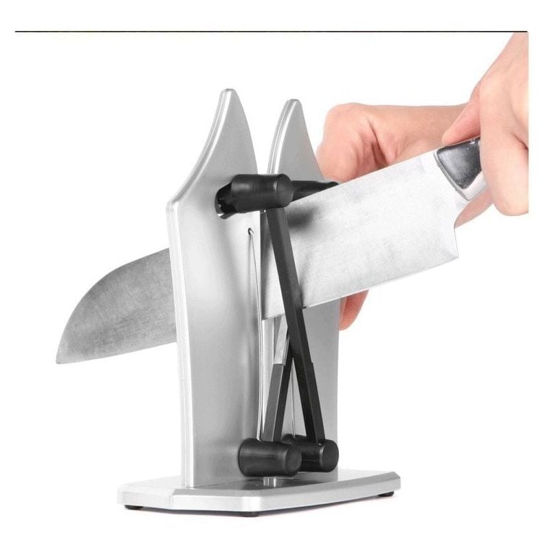 foto del prodotto affilacoltelli affilacoltelli manuale multilama in acciaio per tutti i tipi di coltelli