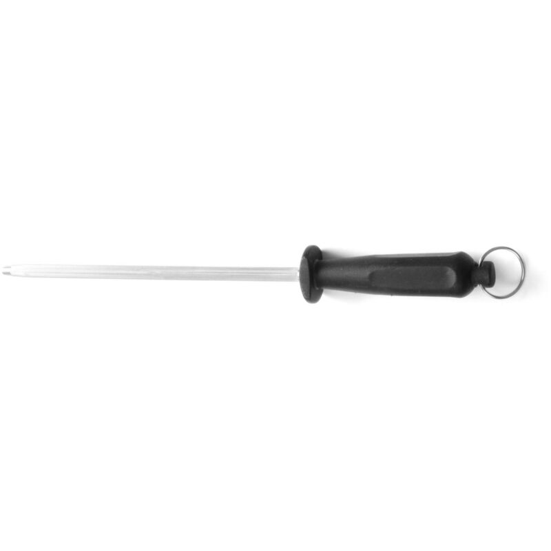 foto del prodotto affilacoltelli da cucina in acciaio forgiato 230 mm hendi 781418