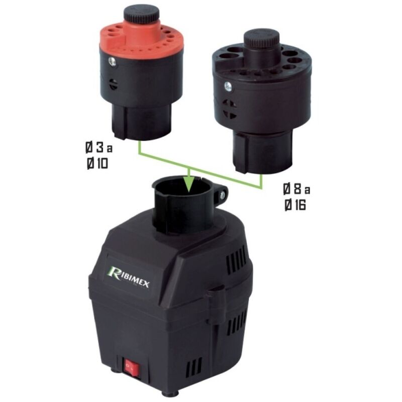 foto del prodotto affilapunte elettrico da 3 a 16 mm ribimex priaf716