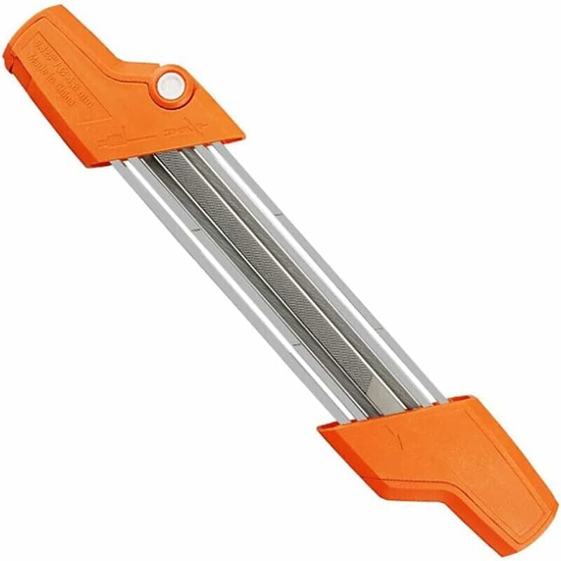 foto del prodotto affilatrice per catene di motoseghe, strumento per affilare facilmente le catene di motoseghe accessori universali per motoseghe 4,8 mm 