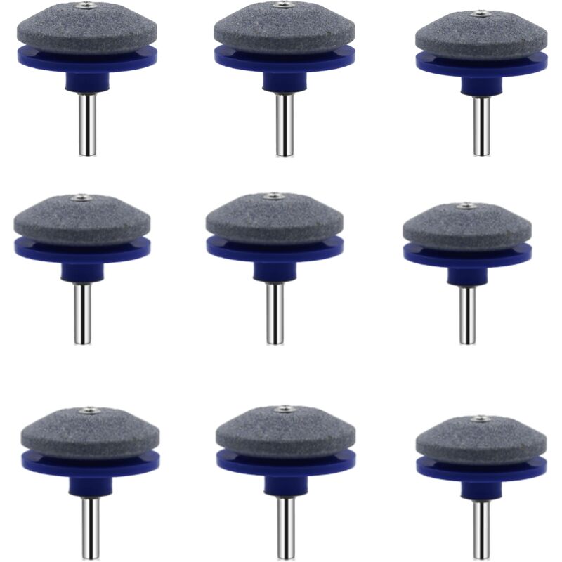 foto del prodotto affilatrice per lame da 50 mm pi affilatrice universale per lame rotanti per tosaerba 9 pezzi 