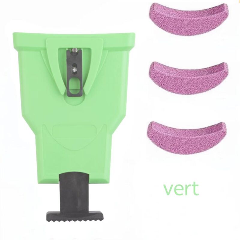 foto del prodotto affilatrice per motoseghe, set di affilatrici per motoseghe con 3 pietre per affilare, utensili rapidi per la lavorazione del legno per boscaioli,