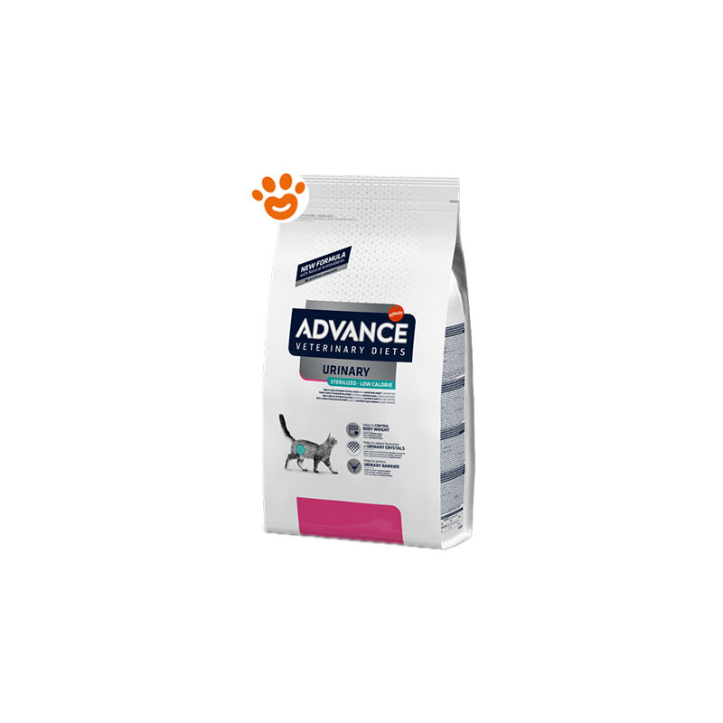 foto del prodotto affinity advance cat veterinary diets urinary sterilised low calorie advance cat veterinary diets urinary sterilised low calorie sacco da 1,25