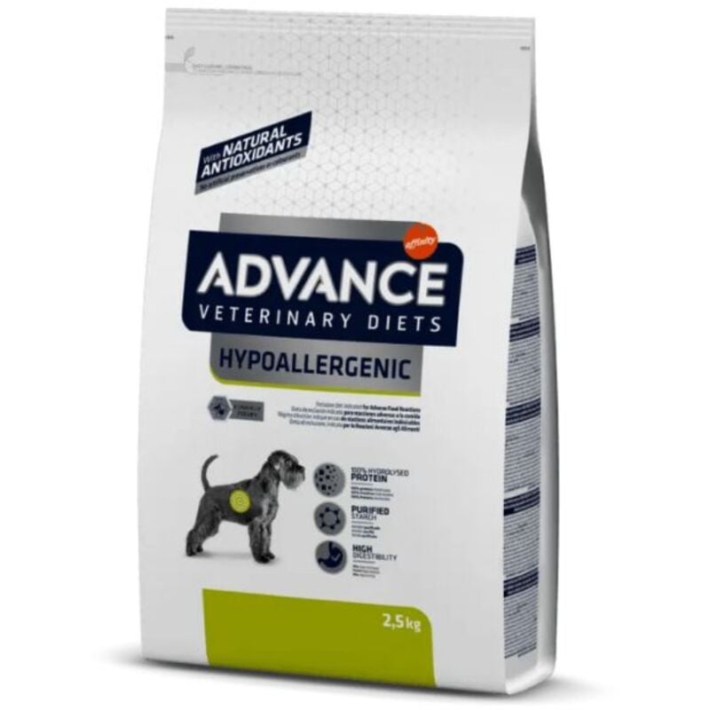 foto del prodotto affinity cane advance 2,5kg hipoallergenic