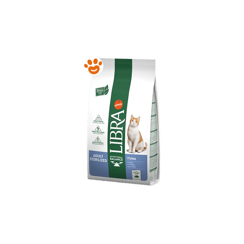 foto del prodotto affinity libra cat adult sterilizzato tonno libra cat adult sterilizzato tonno sacco da 1,5 kg, any