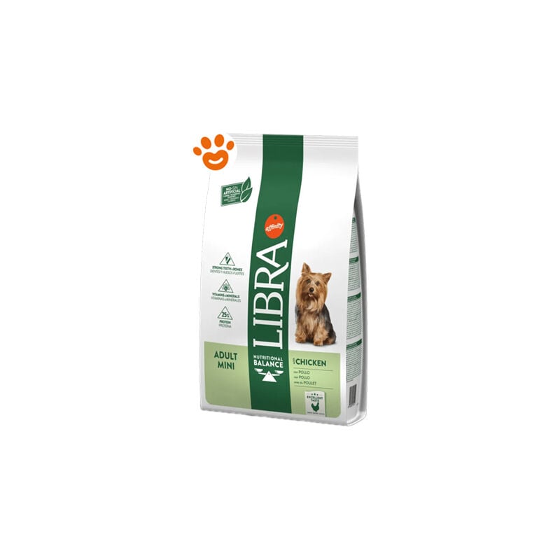 foto del prodotto affinity libra dog adult mini pollo affinity libra dog adult mini pollo sacco da 3 kg