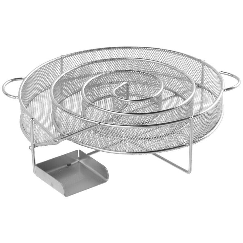 foto del prodotto affumicatore barbecue acciaio inossidabile fumatore generatore fumo 23 x 8 cm