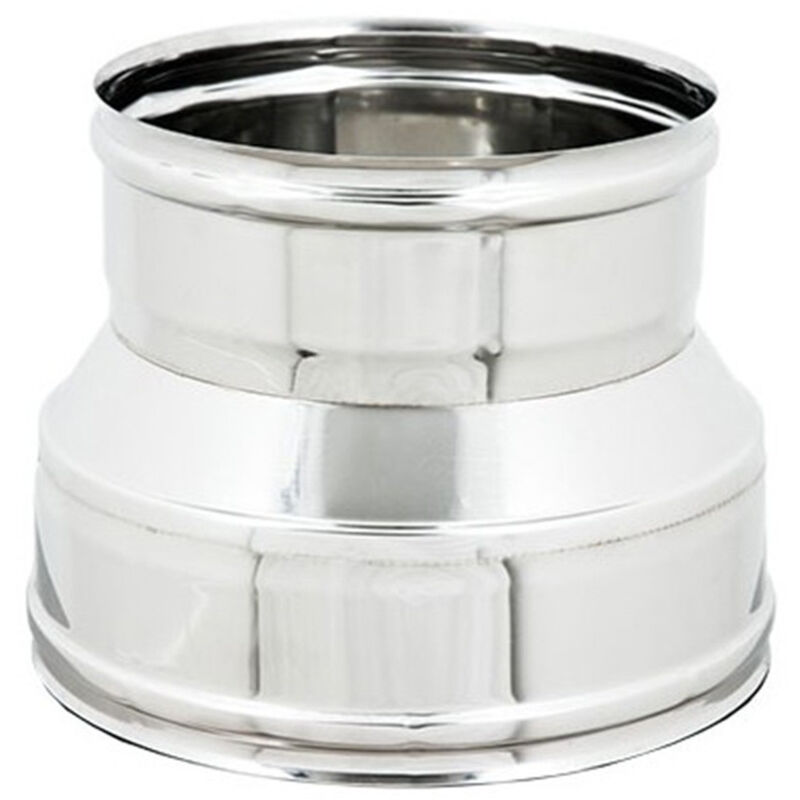 foto del prodotto aflex raccordo inox 6 decimi aisi 304 da f 130 a f variabile, diametro 120mm