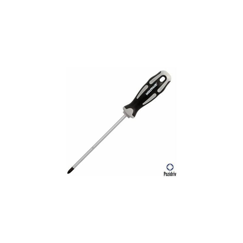 foto del prodotto aft wolfpack linea professional cacciavite pozidriv acciaio s2 tpr bimateriale impugnatura. pz 2 6,0 x 150 mm