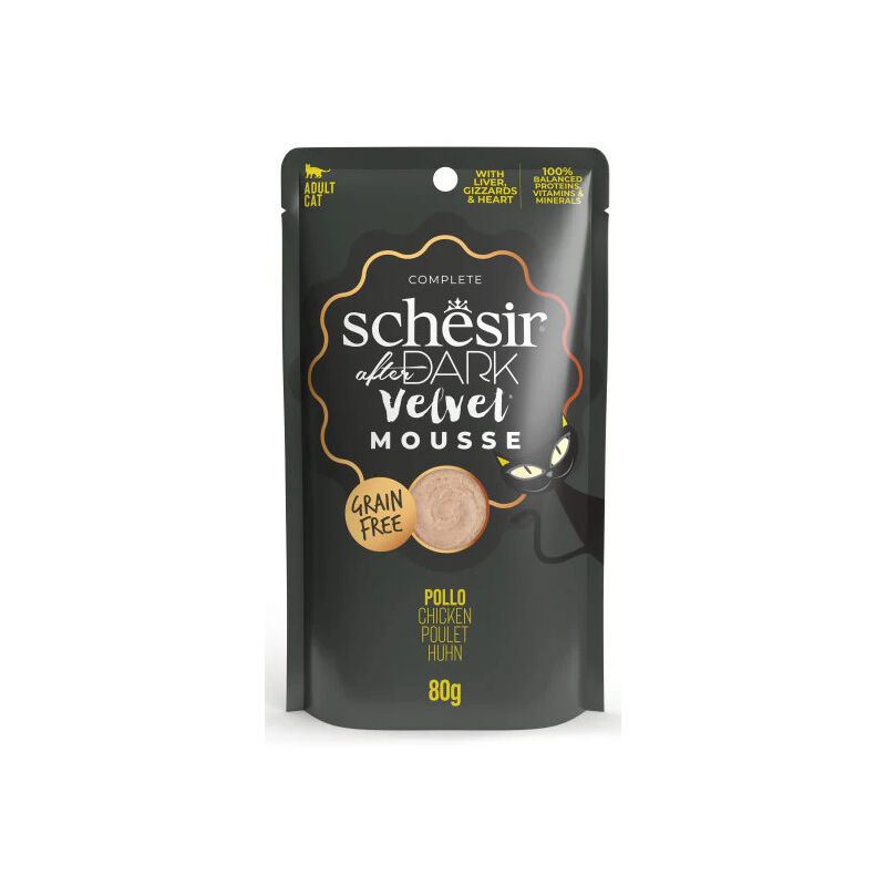 foto del prodotto after dark velvet mousse al pollo bst da 80 gr schesir