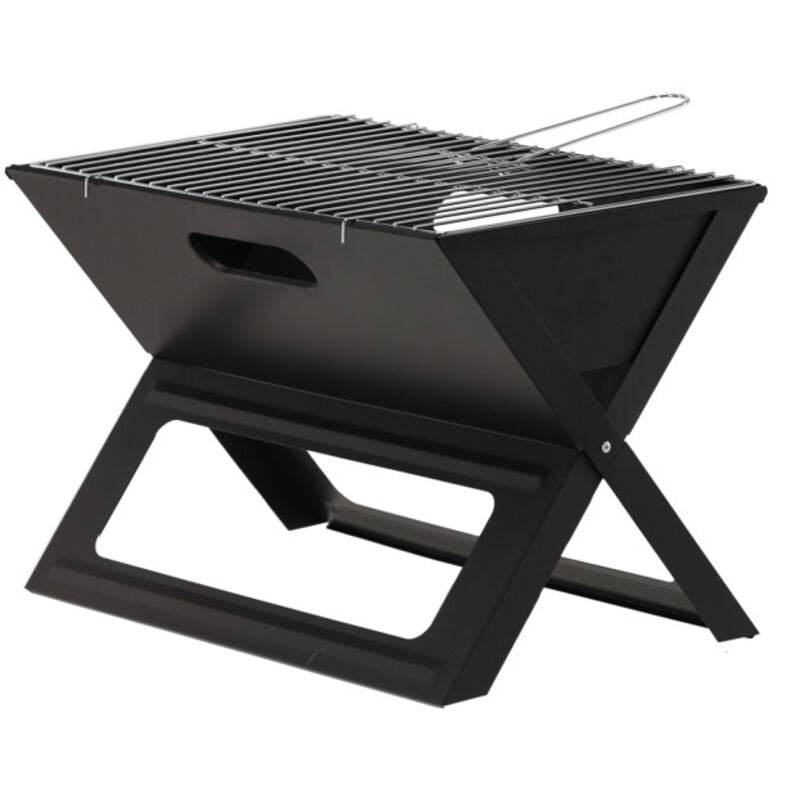 foto del prodotto aga barbecue da viaggio pieghevole 44x28,5x36 cm