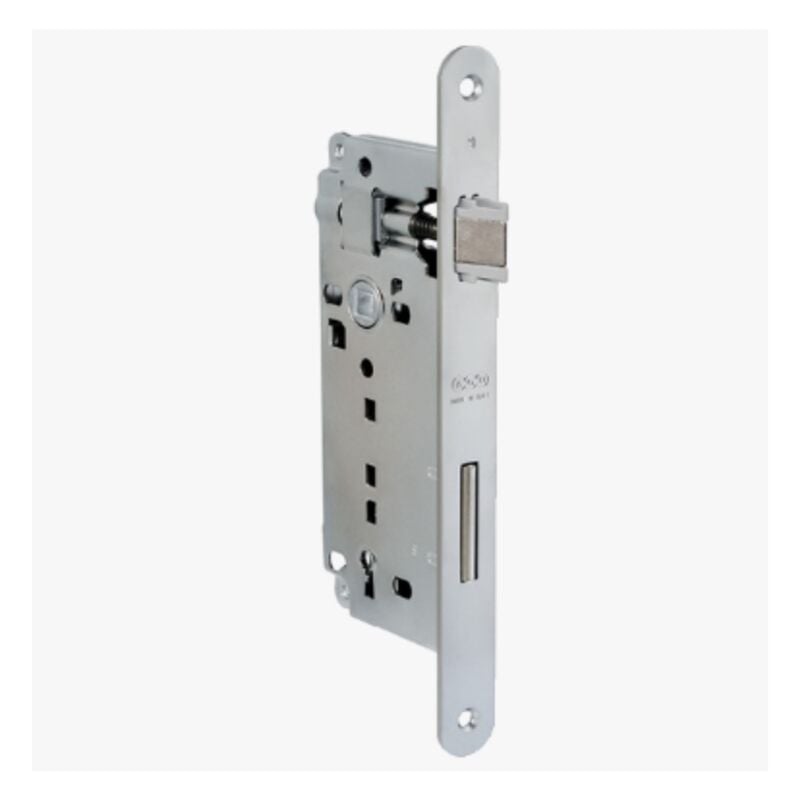 foto del prodotto agb serratura da infilare per porte interne a14 patent d90 f22 e50 acciaio bronzato