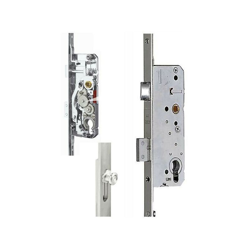 foto del prodotto agb serratura multipunto sicurtop e50 argento 16x2400 mm