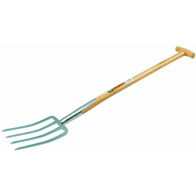 foto del prodotto agef forca vanga per giardino con manico 112x28x18 cm