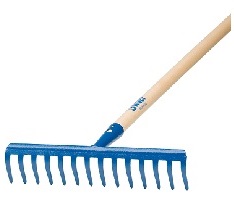 foto del prodotto agef rastrello 14 denti curvi c m.co 130cm.