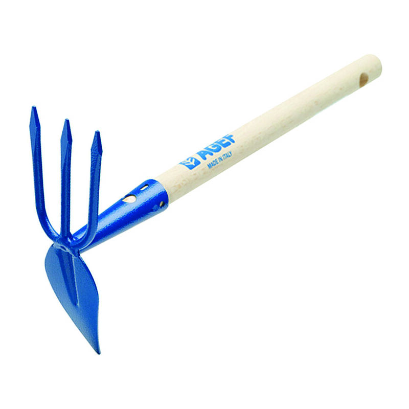 foto del prodotto agef zappino cuore con tridente con manico legno cm.6,5x29