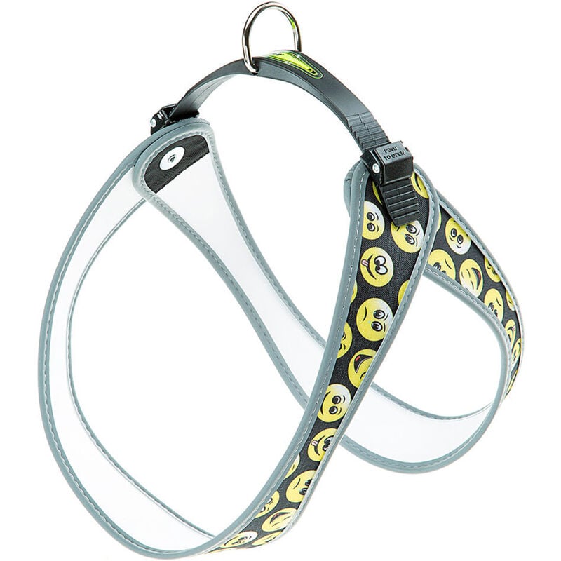 foto del prodotto agila pettorina ergonomica per cani con chiusura a doppia microregolazione. varie misure, diverse fantasie.. variante 7 misure a b 63 71 cm